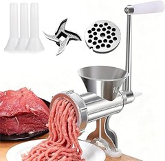 Mejora la eficiencia de tu picadora de carne manual con estos accesorios