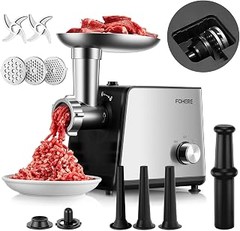 Guía para usar una picadora de carne con varios discos correctamente