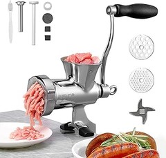 Mejores picadoras de carne de acero inoxidable: comparativa y opiniones