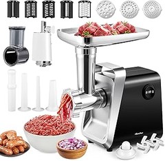 Descubre las mejores picadoras de carne con varios discos