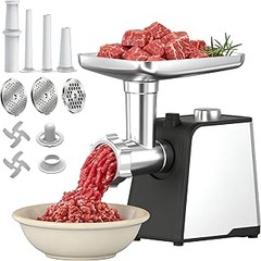 Comparativa de las mejores picadoras de carne con embutidora