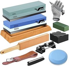 ** Comparativa: Kits de afilado manual frente a eléctricos