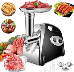 Pros y contras de las picadoras de carne para hacer hamburguesas