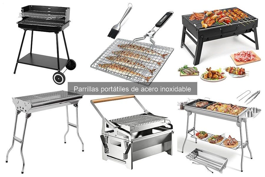 Accesorios imprescindibles para parrillas portátiles de acero inoxidable