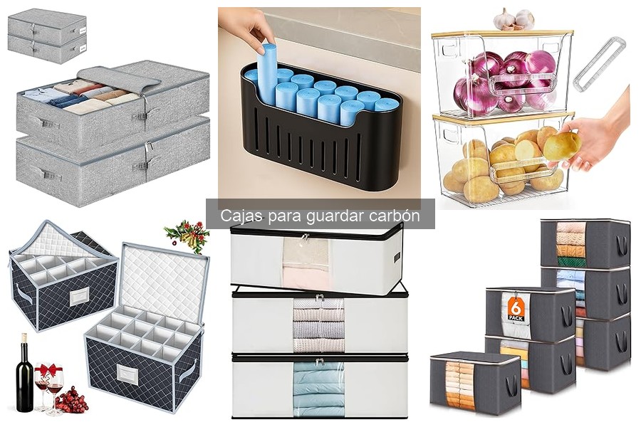 Alternativas a Cajas para Guardar Carbón en Casa