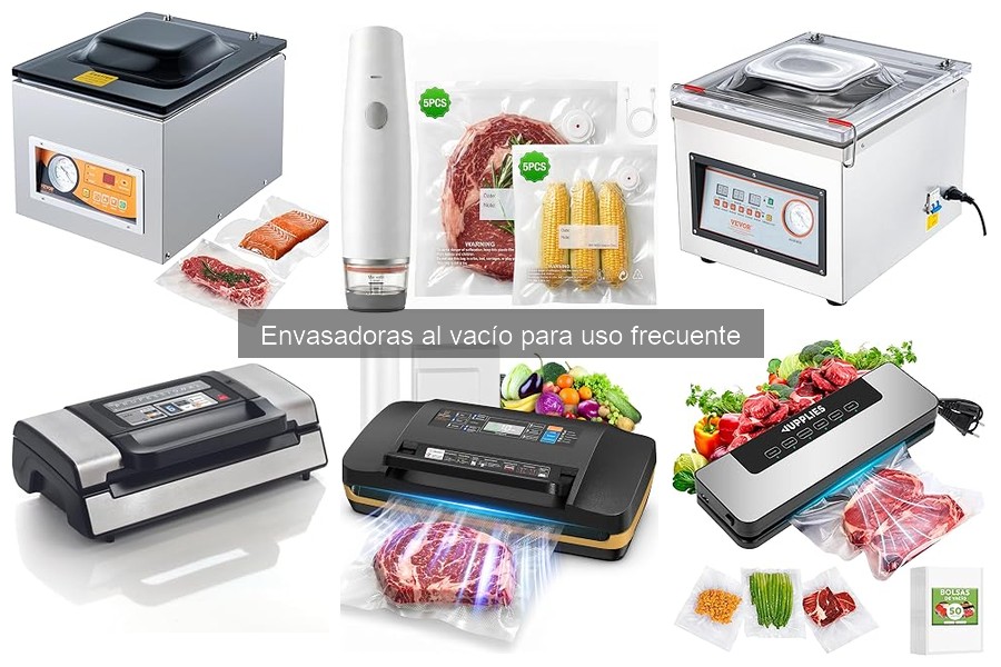 Alternativas a envasadoras al vacío para conservar alimentos