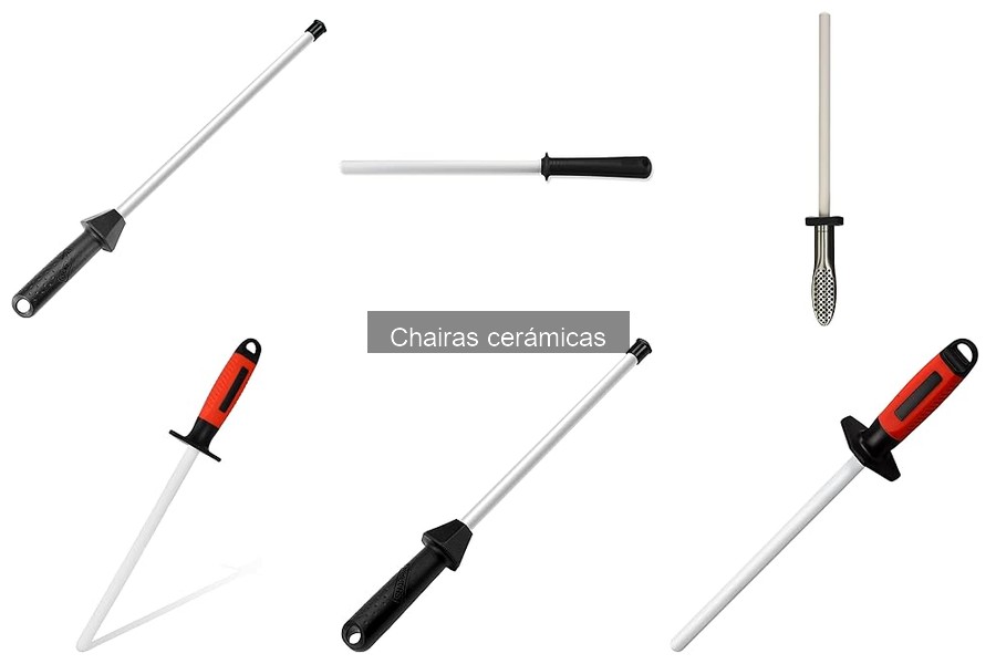 Alternativas a las chairas cerámicas para afilar cuchillos