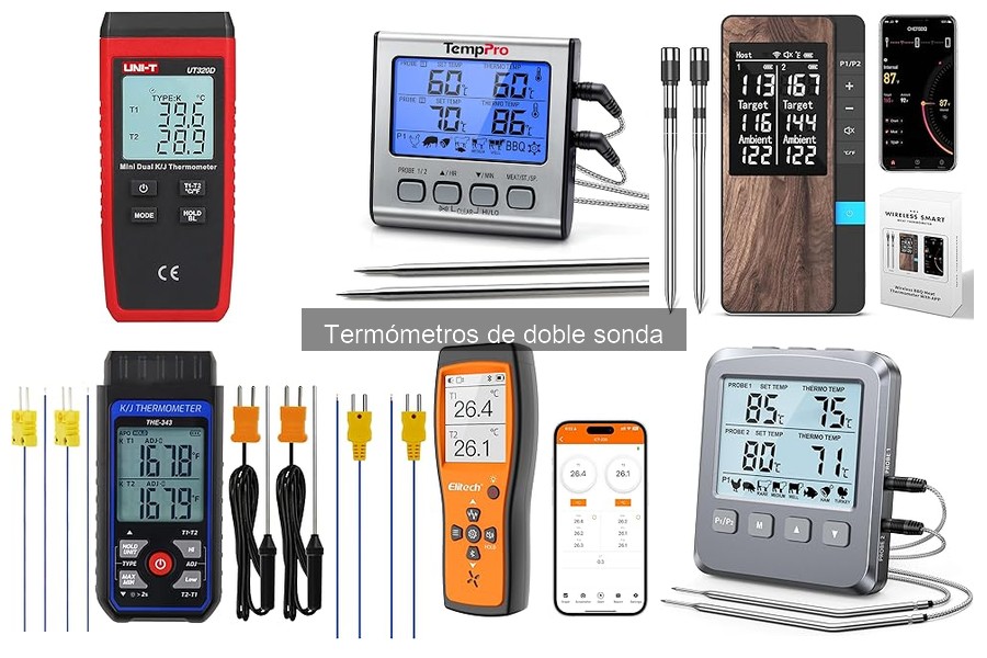 Alternativas al Termómetro de Doble Sonda para Carne
