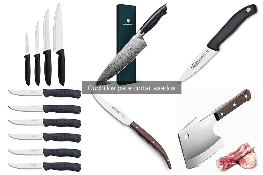 Cómo elegir el cuchillo ideal para asados y carnes
