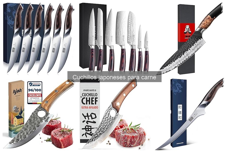 Cómo elegir el mejor cuchillo japonés para carne