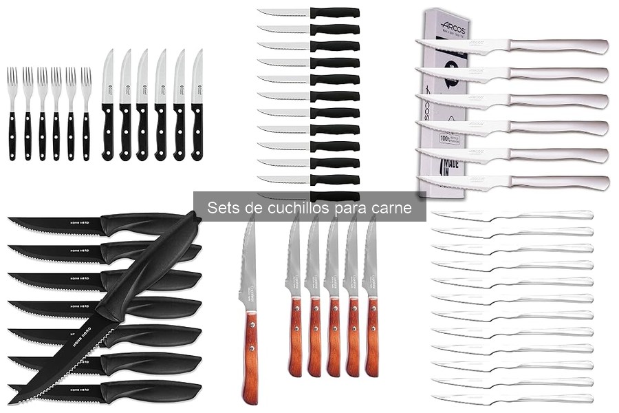 Cómo elegir el mejor set de cuchillos para carne