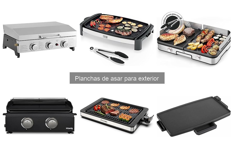 Cómo elegir la mejor plancha de asar para exterior