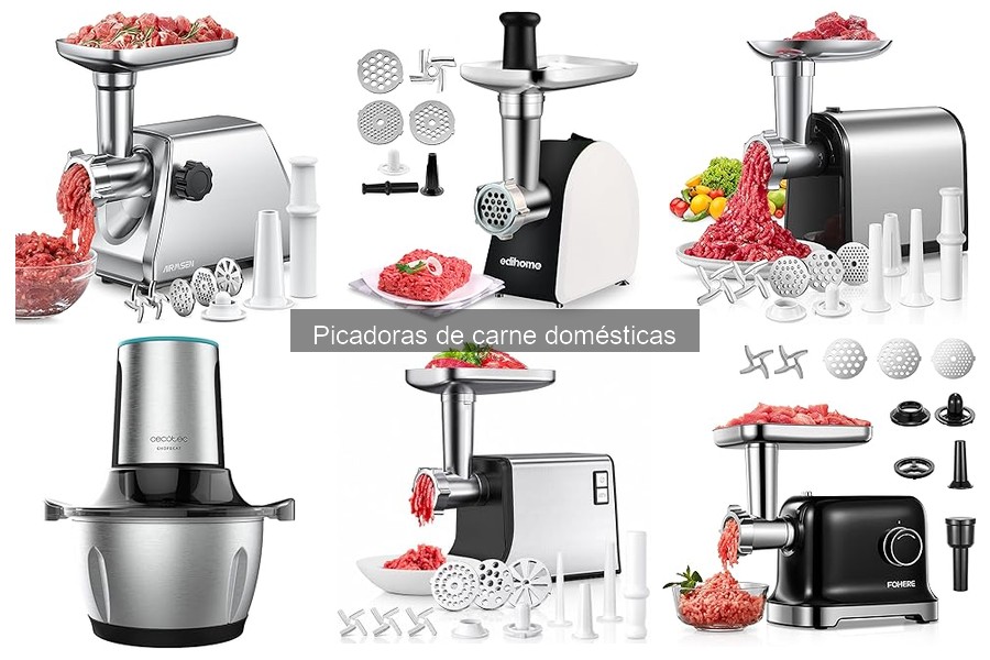 Cómo elegir la picadora de carne adecuada para tu hogar