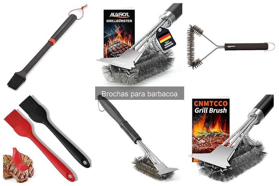 Cómo limpiar y mantener brochas para barbacoa correctamente