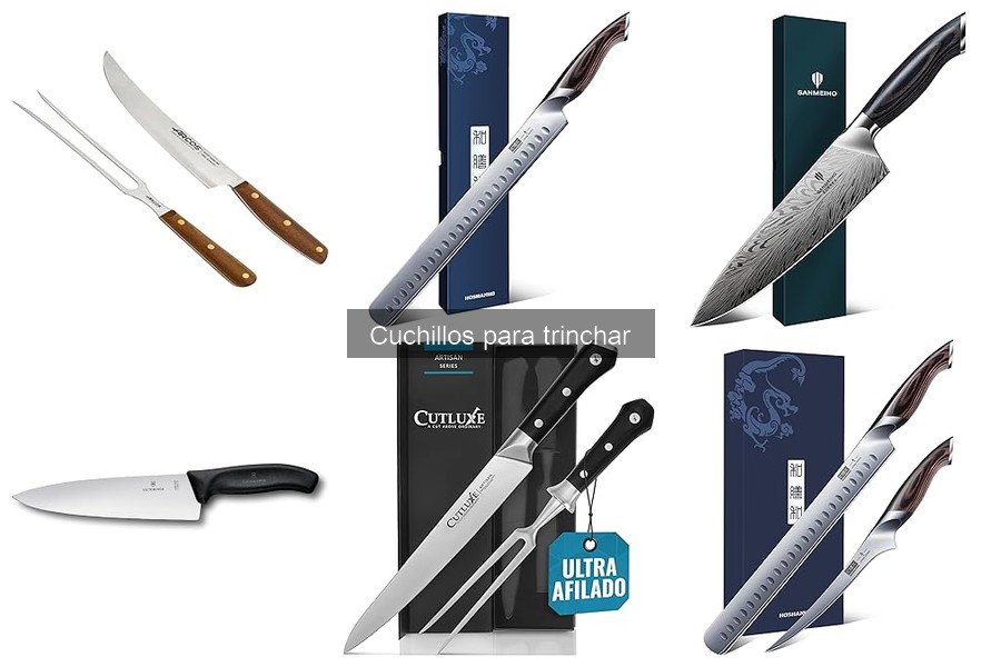 Cómo trinchar carne correctamente con cuchillos para trinchar