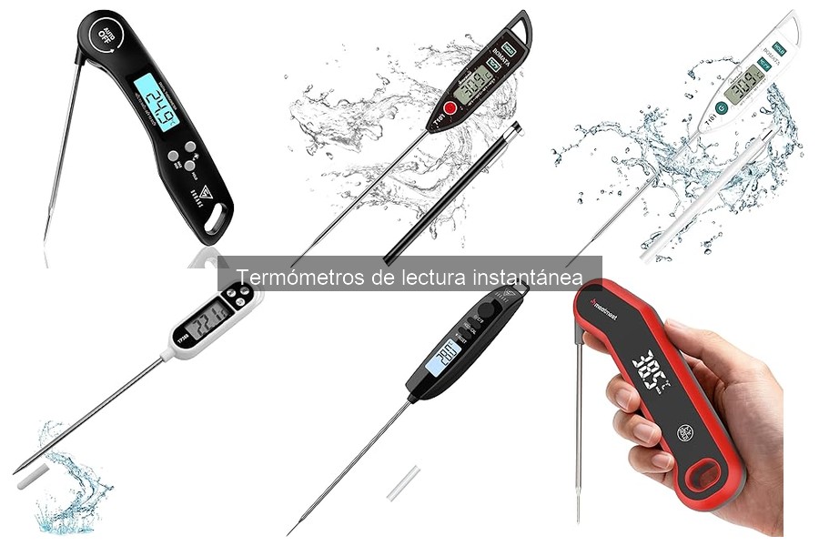 Cómo usar correctamente un termómetro de lectura instantánea