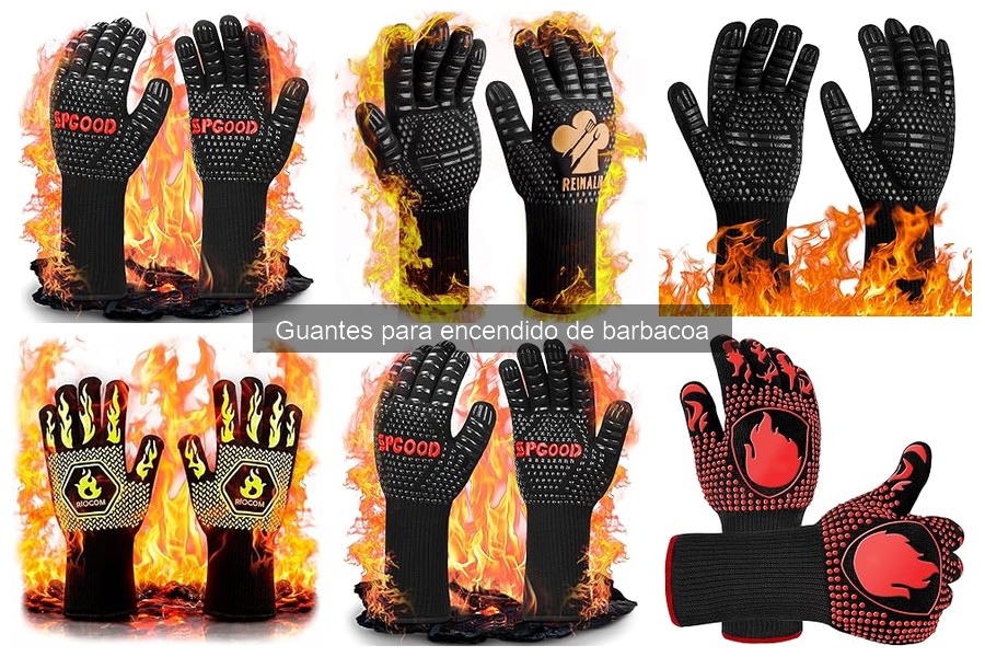 Cómo usar guantes para encender la barbacoa de forma segura