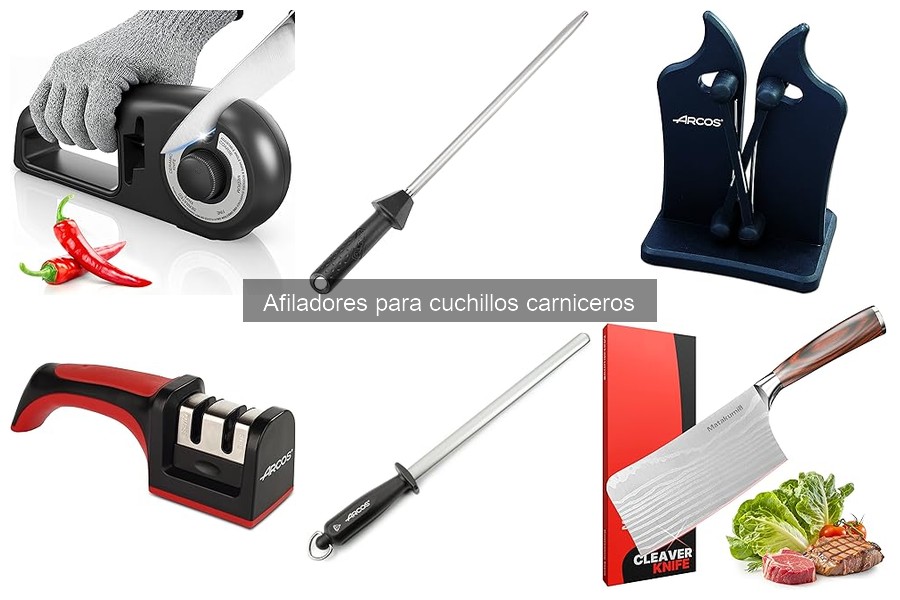 Cómo usar un afilador para cuchillos carniceros eficazmente