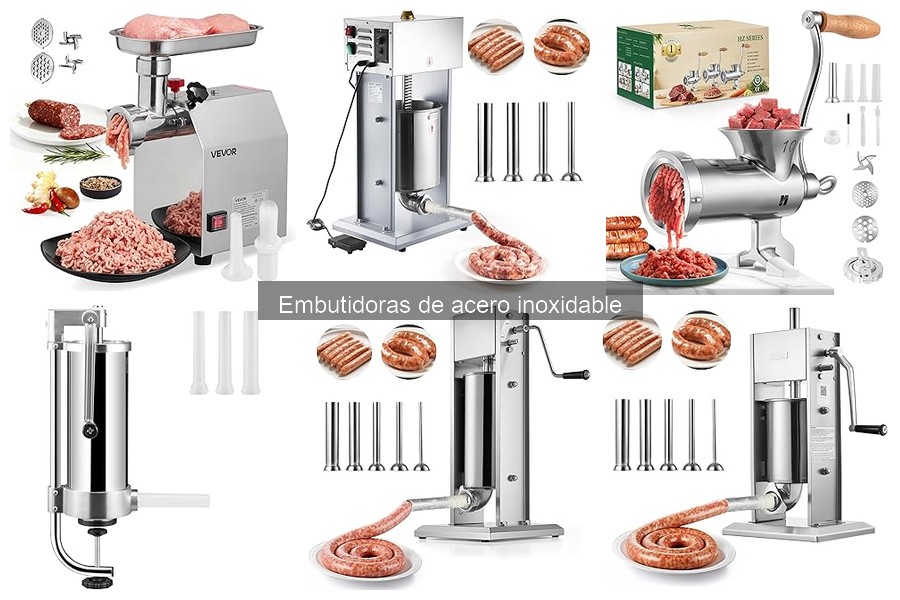 Cómo usar una embutidora de acero inoxidable: guía práctica