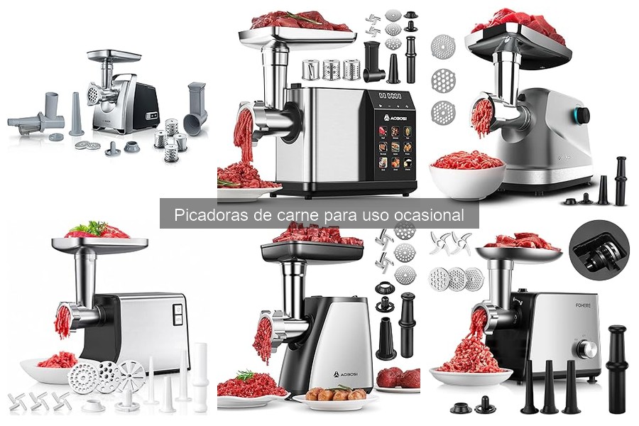 Cómo utilizar correctamente una picadora de carne