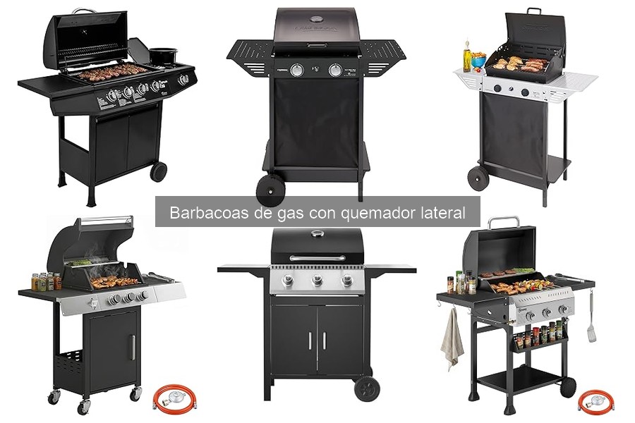 ** Comparativa: Barbacoas de Gas con Quemador Lateral vs Carbón