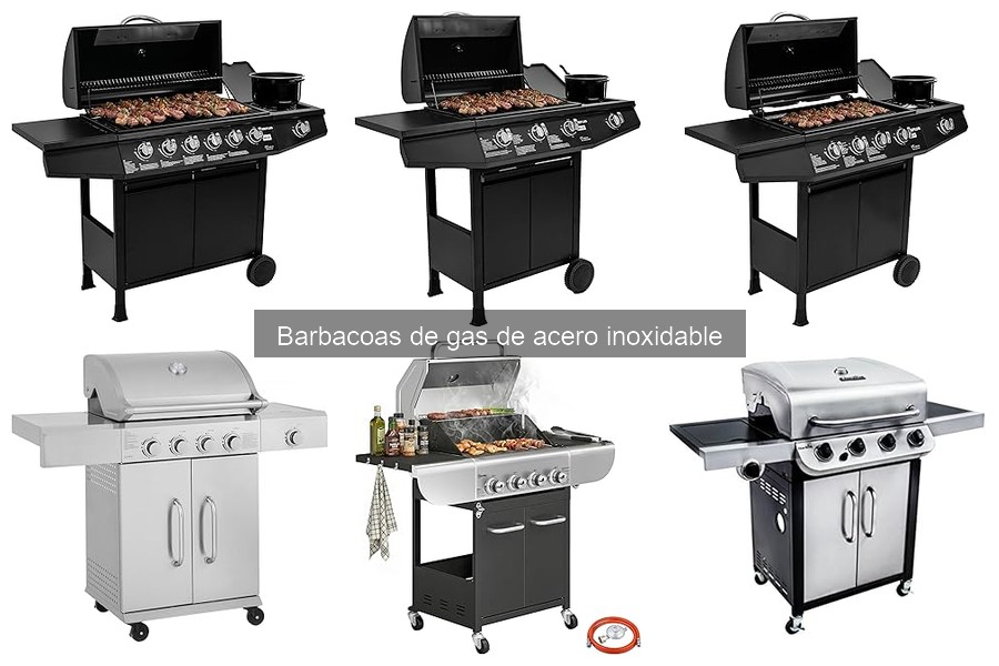 Comparativa: Barbacoas de Gas vs. Carbón de Acero Inoxidable
