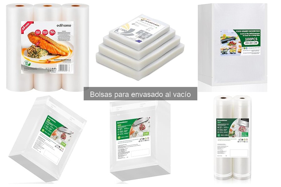 Comparativa: Bolsas para envasado al vacío vs Plástico