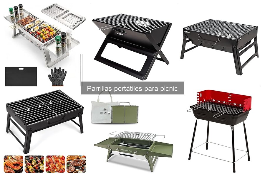 Comparativa de las Mejores Parrillas Portátiles para Picnic