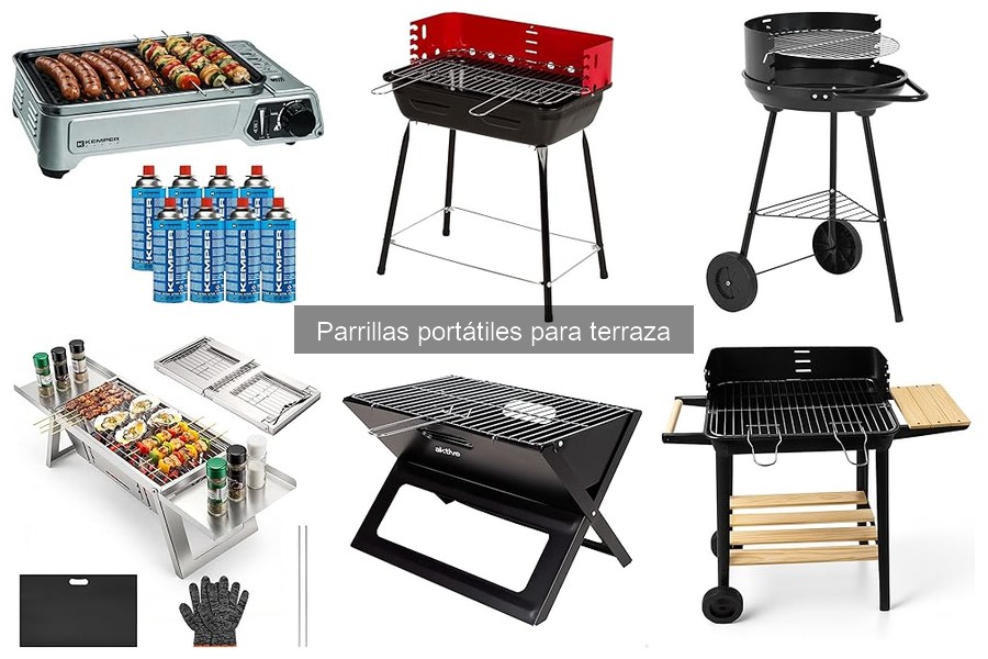Comparativa de Parrillas Portátiles para Terraza 2023