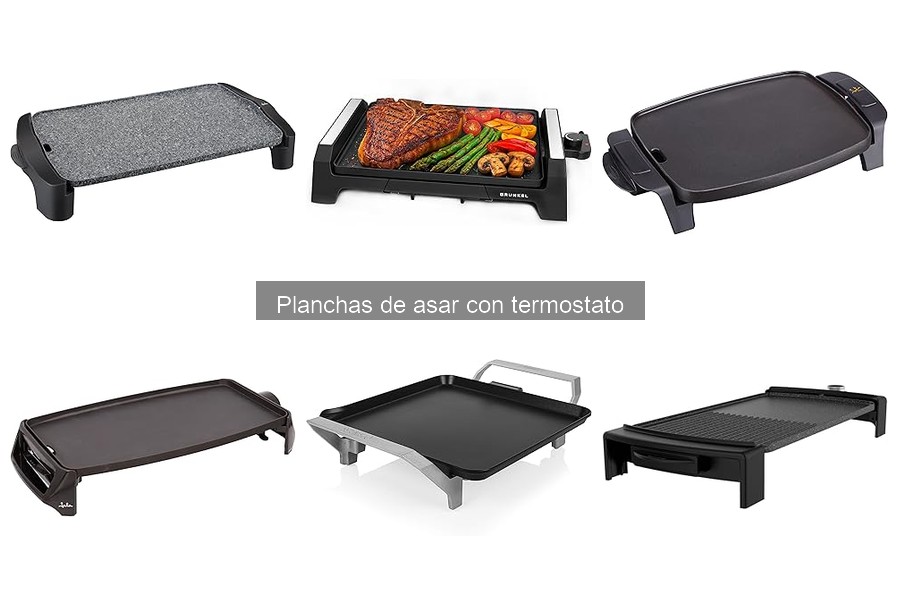 Comparativa de Planchas de Asar: Con y Sin Termostato