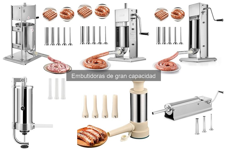 Comparativa: Embutidoras Manuales vs Automáticas de Gran Capacidad