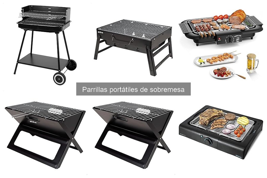 Comprar parrillas portátiles de sobremesa al mejor precio