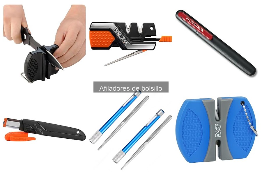 Consejos para Afilar Cuchillos en Casa con Afilador de Bolsillo
