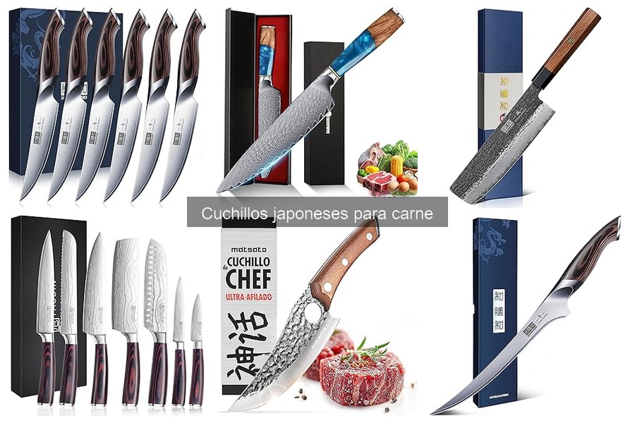 Cuchillos japoneses para carne: características y diferencias