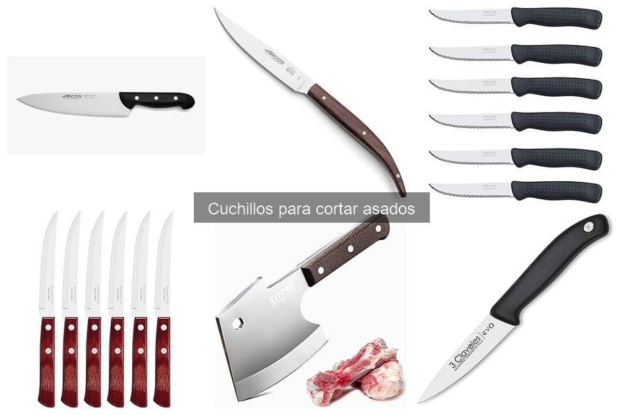 Cuchillos para asar recomendados: Guía para principiantes