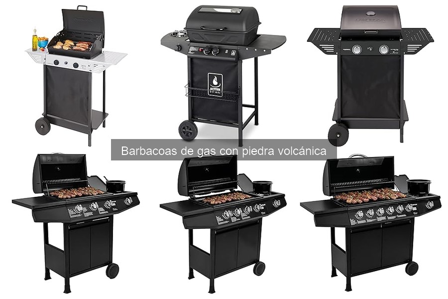 Dónde comprar barbacoas de gas con piedra volcánica