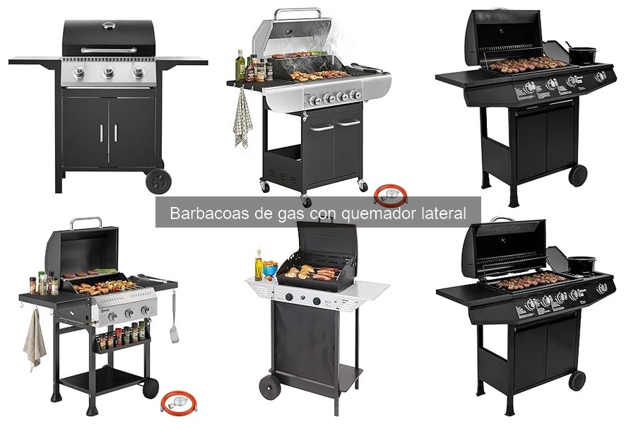 Dónde comprar barbacoas de gas con quemador lateral y ofertas