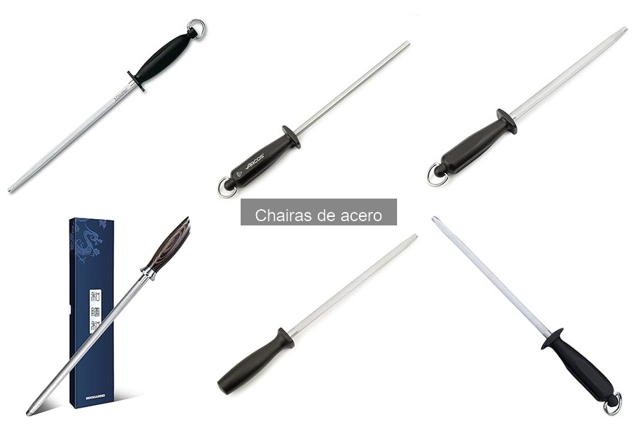 Dónde comprar chairas de acero de calidad para tus cuchillos