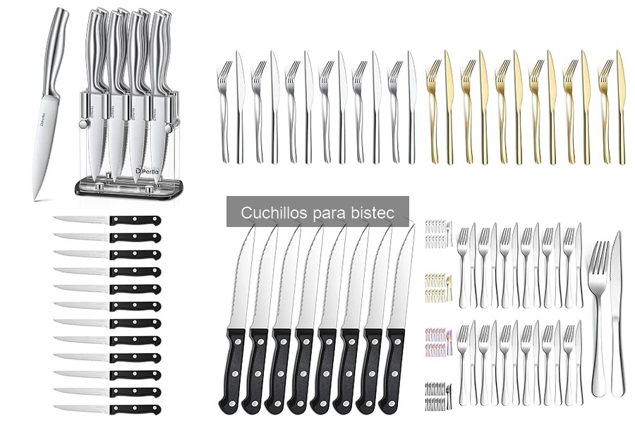 Dónde comprar cuchillos para bistec en línea con seguridad