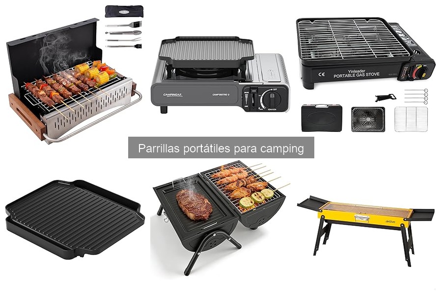 Dónde comprar parrillas portátiles para camping a buen precio