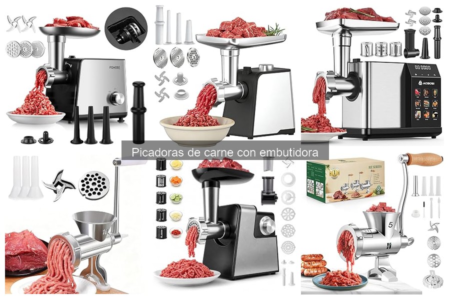 Dónde comprar picadoras de carne con embutidora online