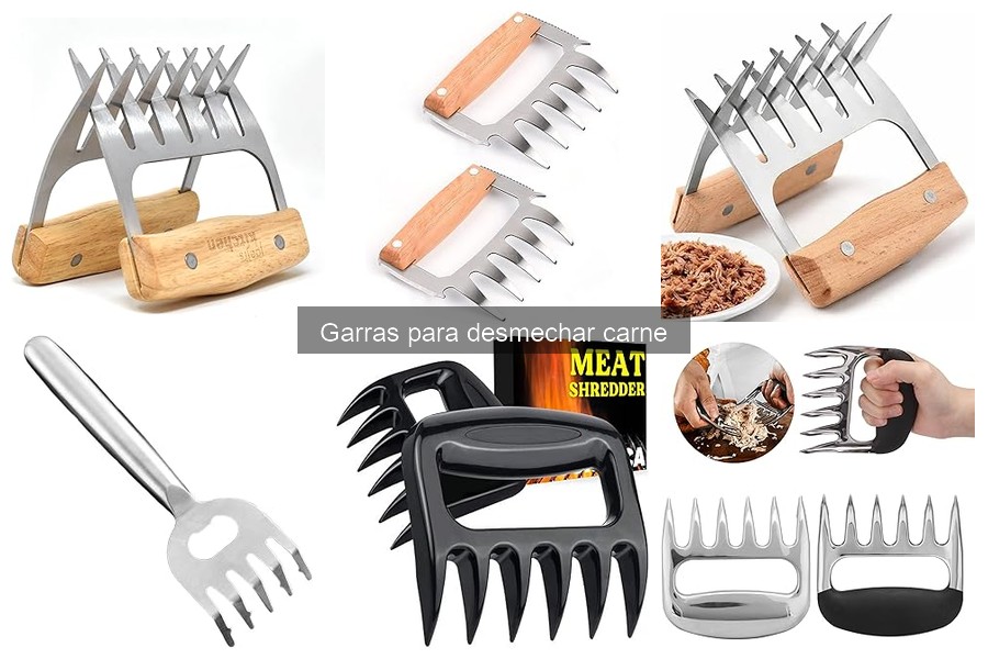 Errores comunes al usar garras para desmechar carne
