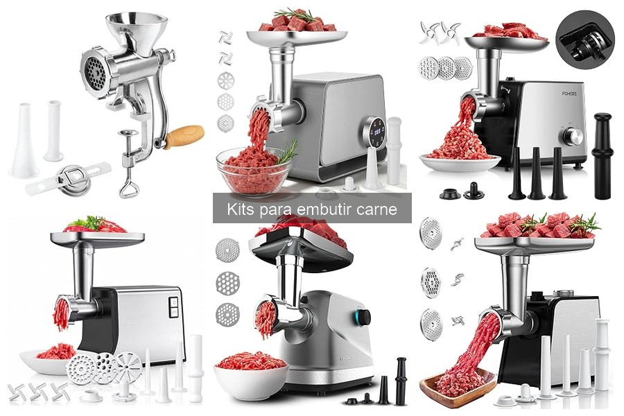 Guía básica de kits para embutir carne en casa