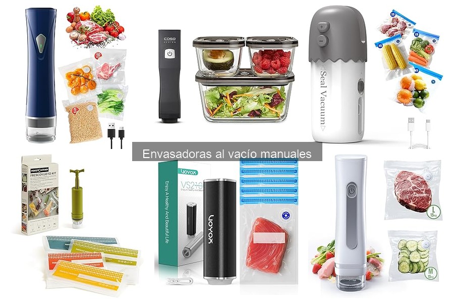Guía de compra de envasadoras al vacío manuales