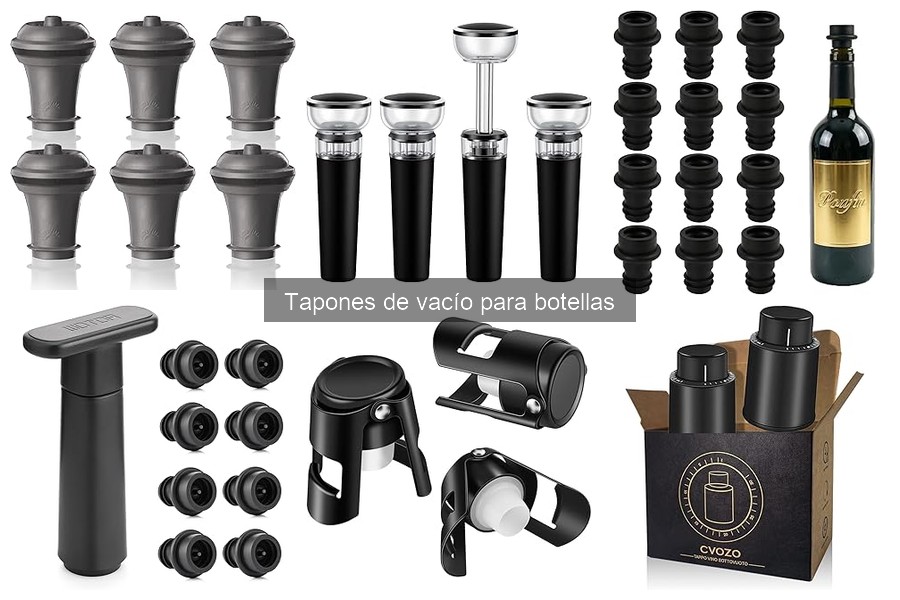 Guía de compra de tapones de vacío para botellas de vino