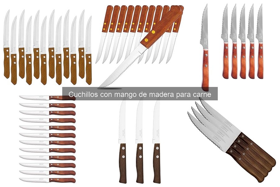 Guía para Elegir Cuchillos con Mango de Madera para Carne