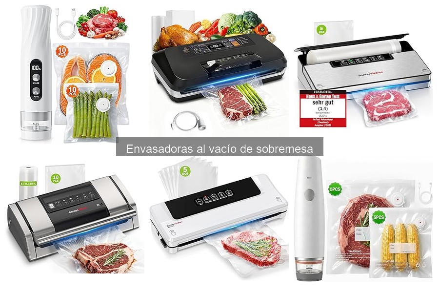 Guía para Elegir la Mejor Envasadora al Vacío de Sobremesa