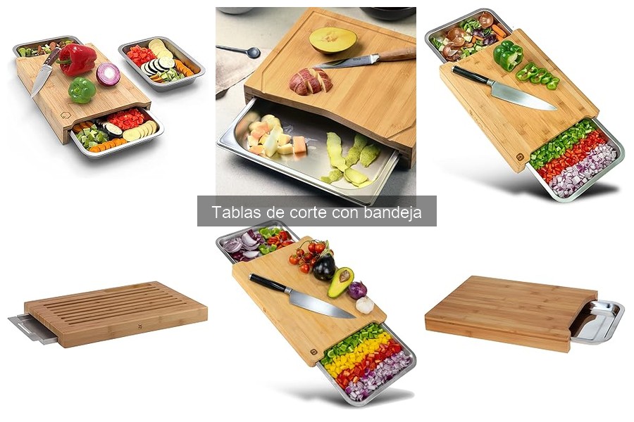 Guía para Elegir la Tabla de Corte con Bandeja Ideal
