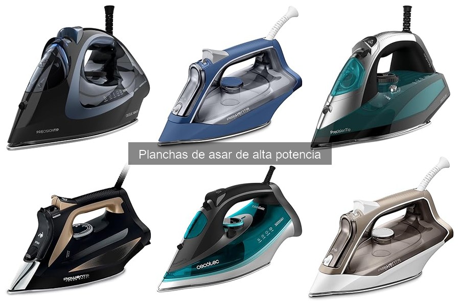 Instrucciones de uso para planchas de asar de alta potencia