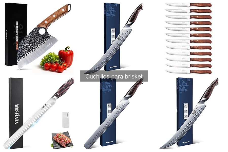 Mejores cuchillos para brisket en 2023: comparativa y opiniones